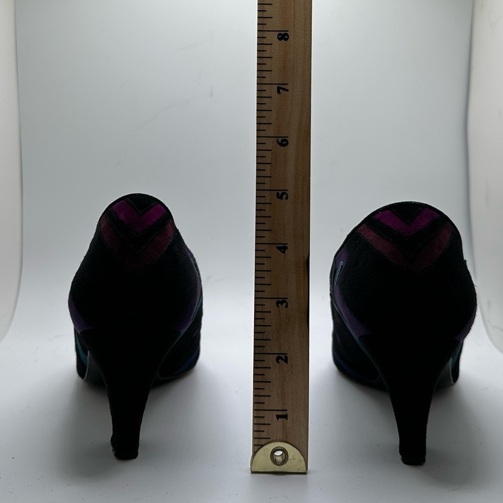 80s Colorful Designer Pumps, Stuart Weitzman for Mr Seymour 😍🤩❤️ - Picture 12 of 16